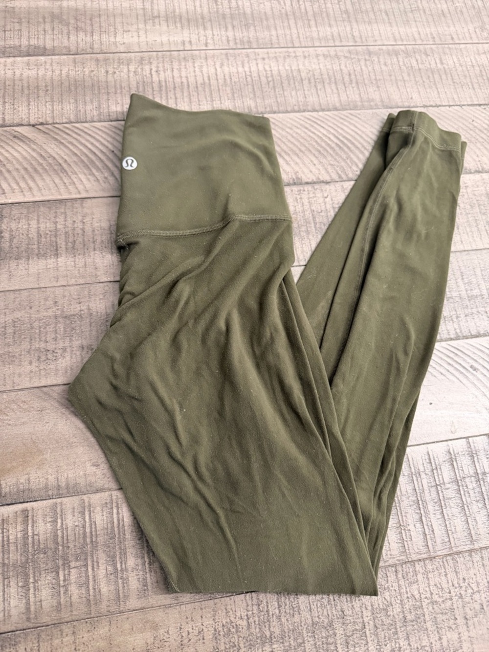 lululemon athletica Olive Green Leggings